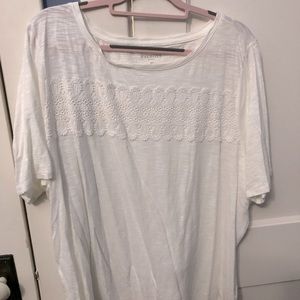Talbots size 3x short sleeve cotton shirt.